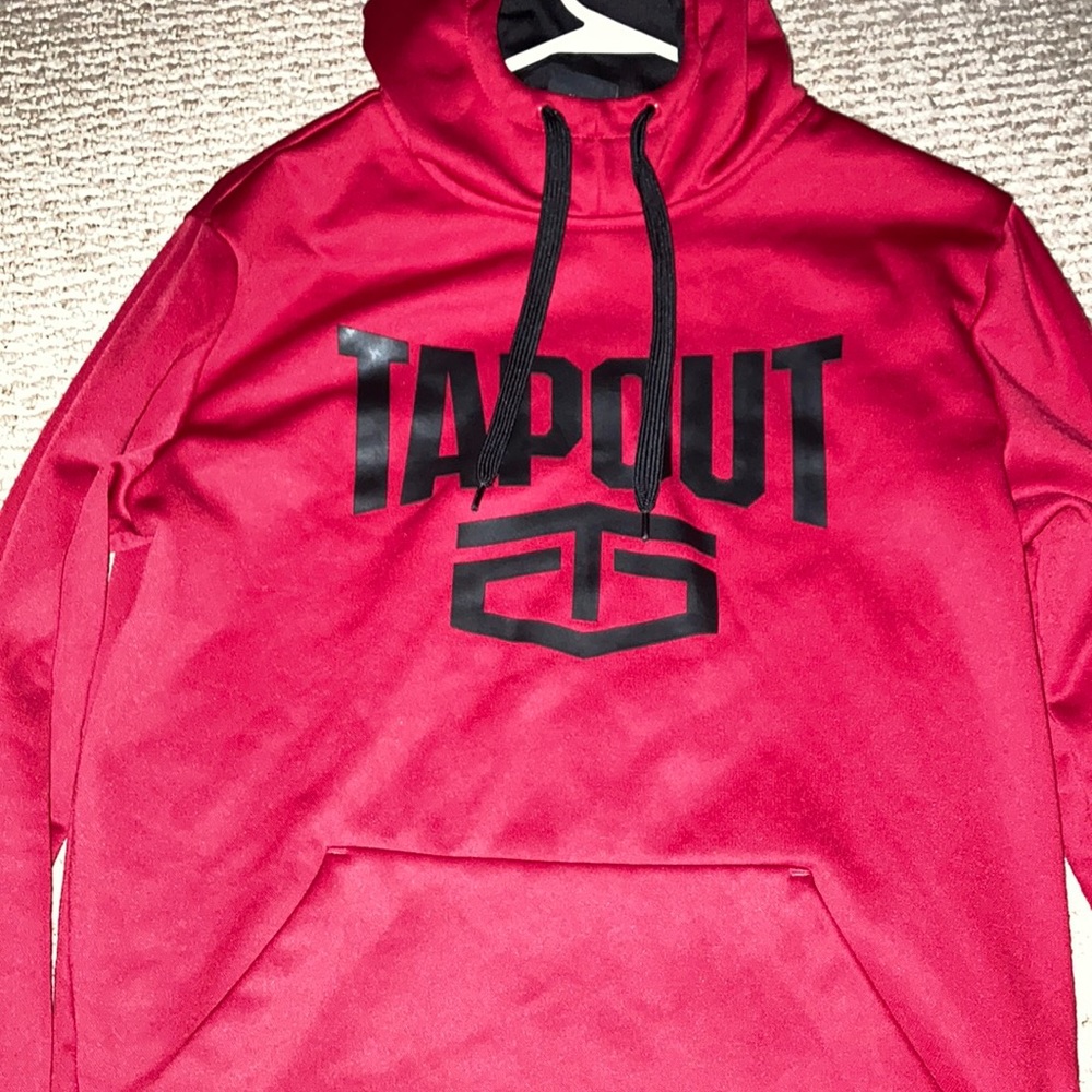 red tapout hoodie, offers are available